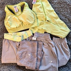 Set of 5- Gymshark Vital Seamless, Fit, and Lightweight Joggers